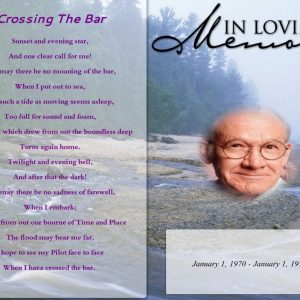 free editable funeral program template