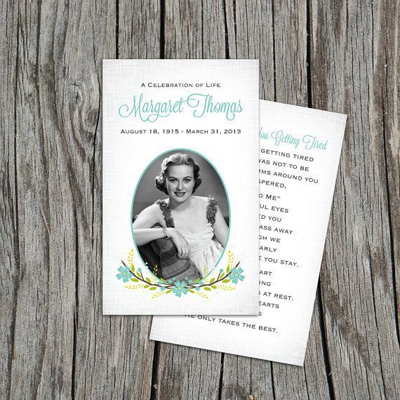 Funeral Memorial Cards and Prayer Cards - Funeralwise Funeral prayer cards templates free