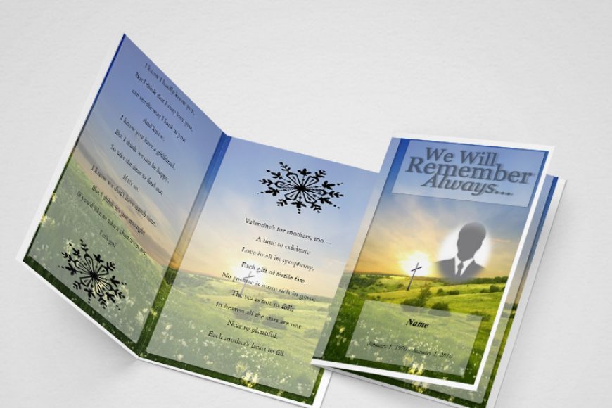 sample obituary templates