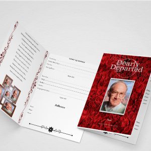 Tabloid Funeral Programs (11x17)