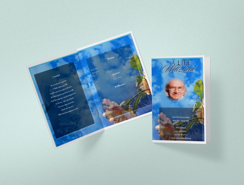 9+ <strong>Funeral</strong> Program Template <strong>Free</strong> Word, PDF, Doc, PSD Formats Free printable funeral service templates