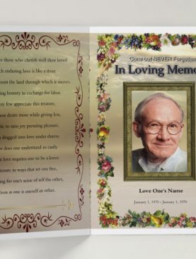 Aesthetic Funeral Template