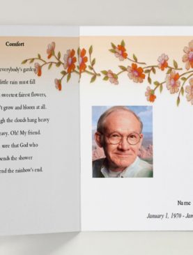 Blossom Funeral Template
