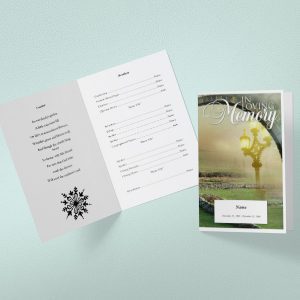 Welfare Funeral Program Template