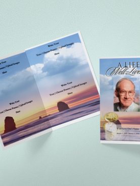 Time Bygone Funeral Template