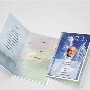 Memorandum Funeral Program Template