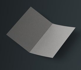 Blank Funeral Program Template Half Page