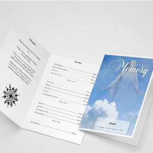 Comfort Funeral Program Template