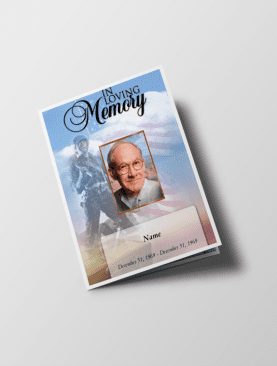 U.S Soldier Funeral Template