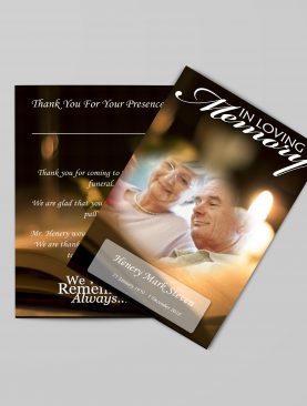 Bible Funeral Program Word Template