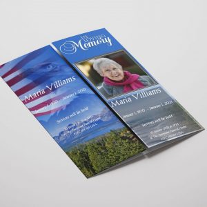 Gatefold Funeral Programs