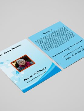 Medical Special Funeral Flyer Template