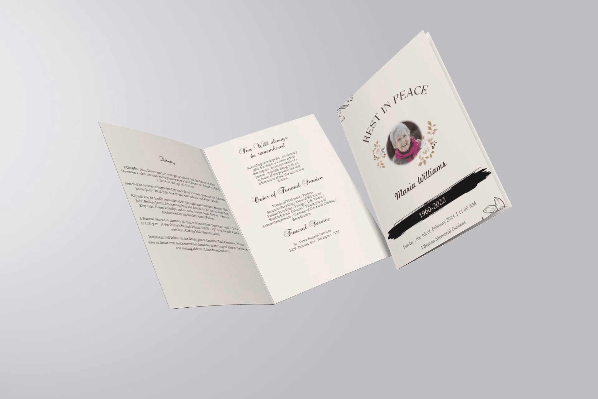 Custom Memorial Bookmarks Printing for Funerals and Celebrations of Life – Helpful Guide & Resources